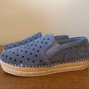 Steve Madden Espadrille Platform Sneaker- Suede